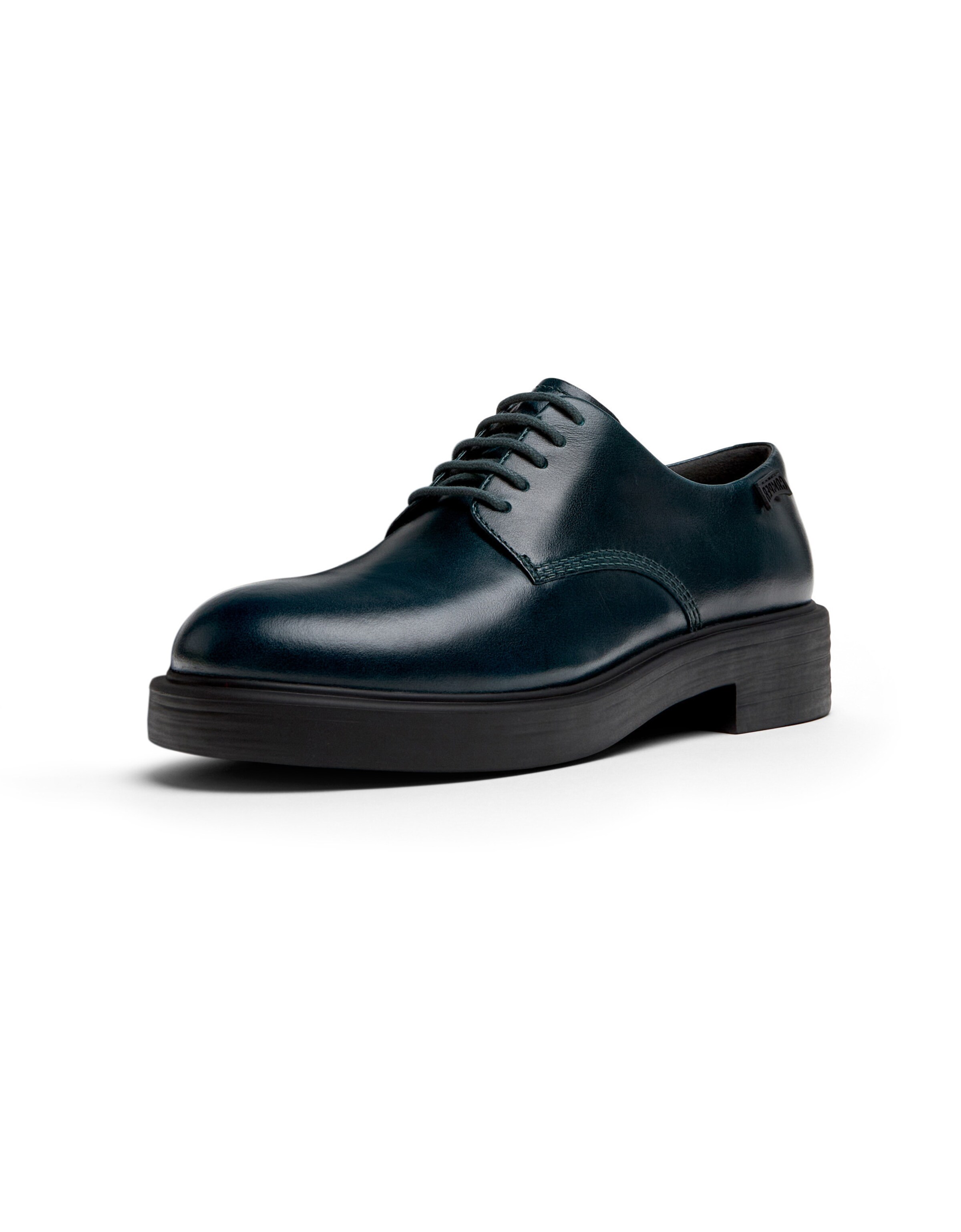 CAMPER Lace-up shoe ' Dean ' in Green: front