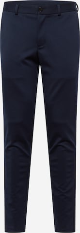 Pantaloni eleganți 'CLEAN' de la JACK & JONES pe albastru: față