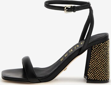 GUESS Strap Sandals ' Gelectra ' in Black: front