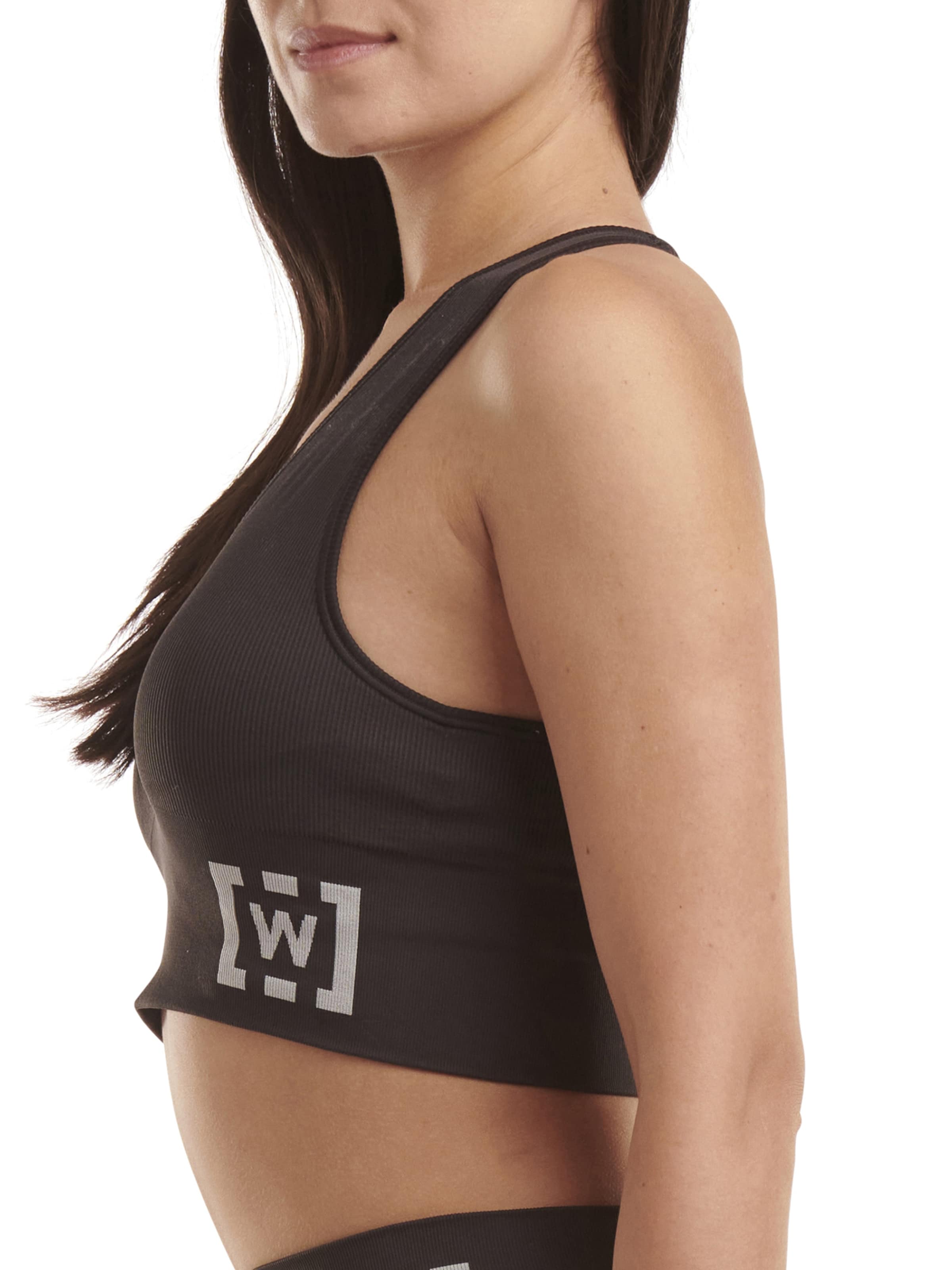 Wolford T-shirt Sports bra ' Shaping Athleisure ' in Black