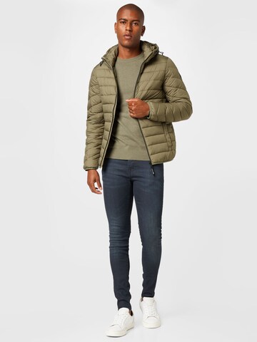 TOM TAILOR DENIM Jacke in Grün