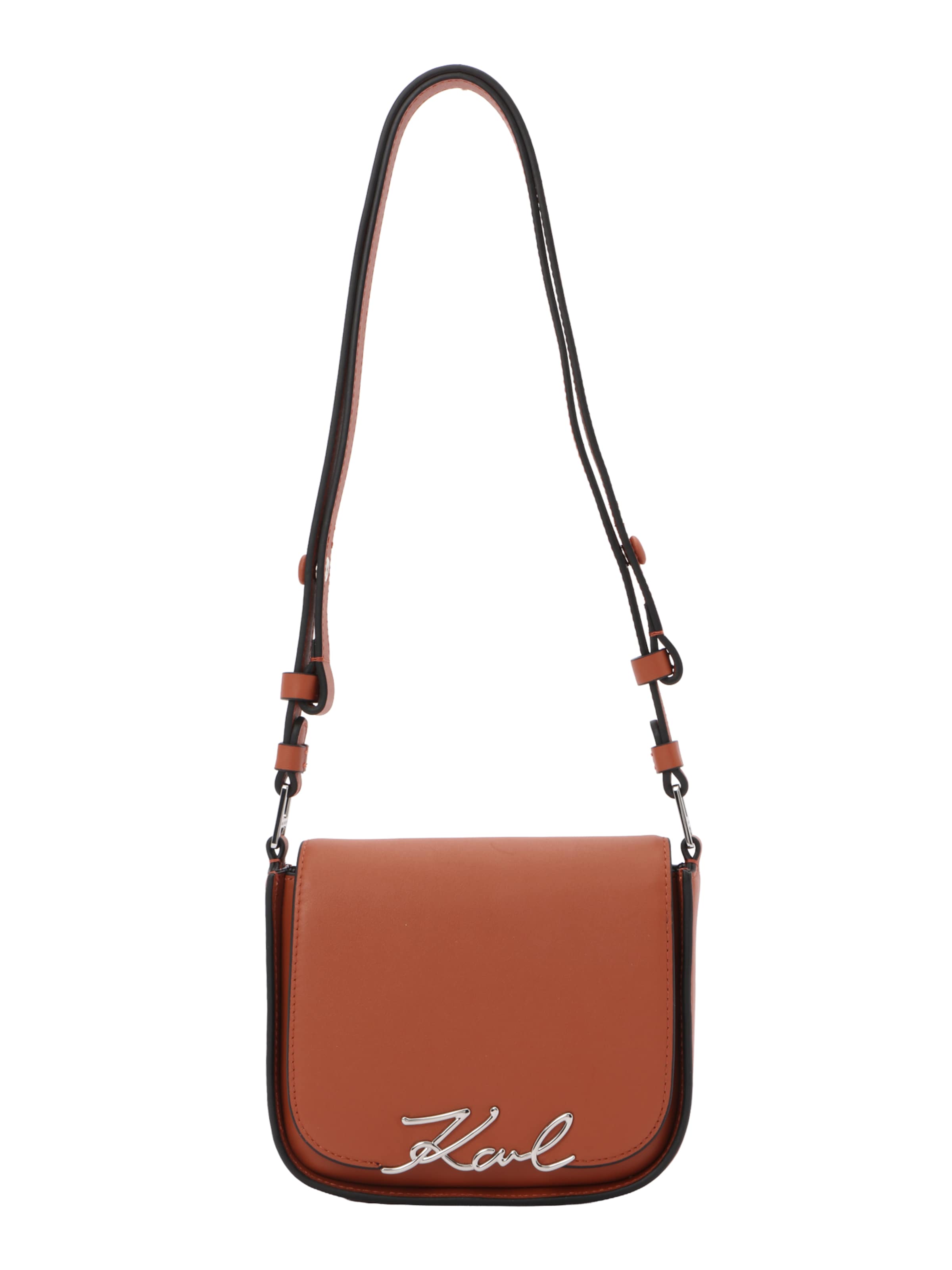 Sac à bandoulière Karl Lagerfeld en marron : devant