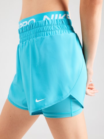 NIKE Regular Спортен панталон в синьо