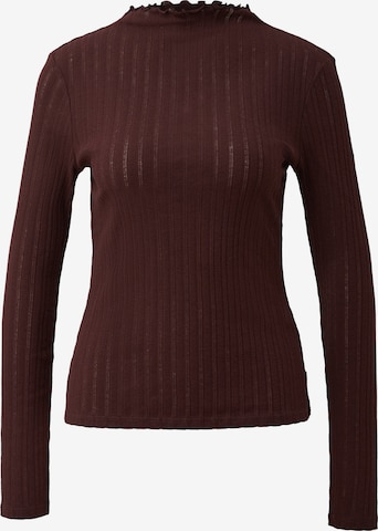 QS Shirt in Rot: Vorderseite