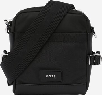 BOSS Black - Mala de ombro 'Lane' em preto