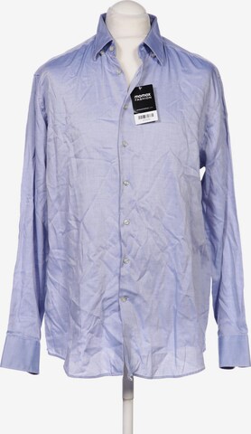 Jacques Britt Button Up Shirt in XL in Blue: front