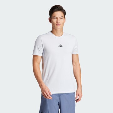 T-Shirt fonctionnel 'Designed for Training' ADIDAS PERFORMANCE en bleu : devant