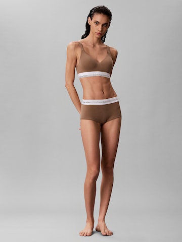 Bustieră Sutien de la Calvin Klein Underwear pe maro