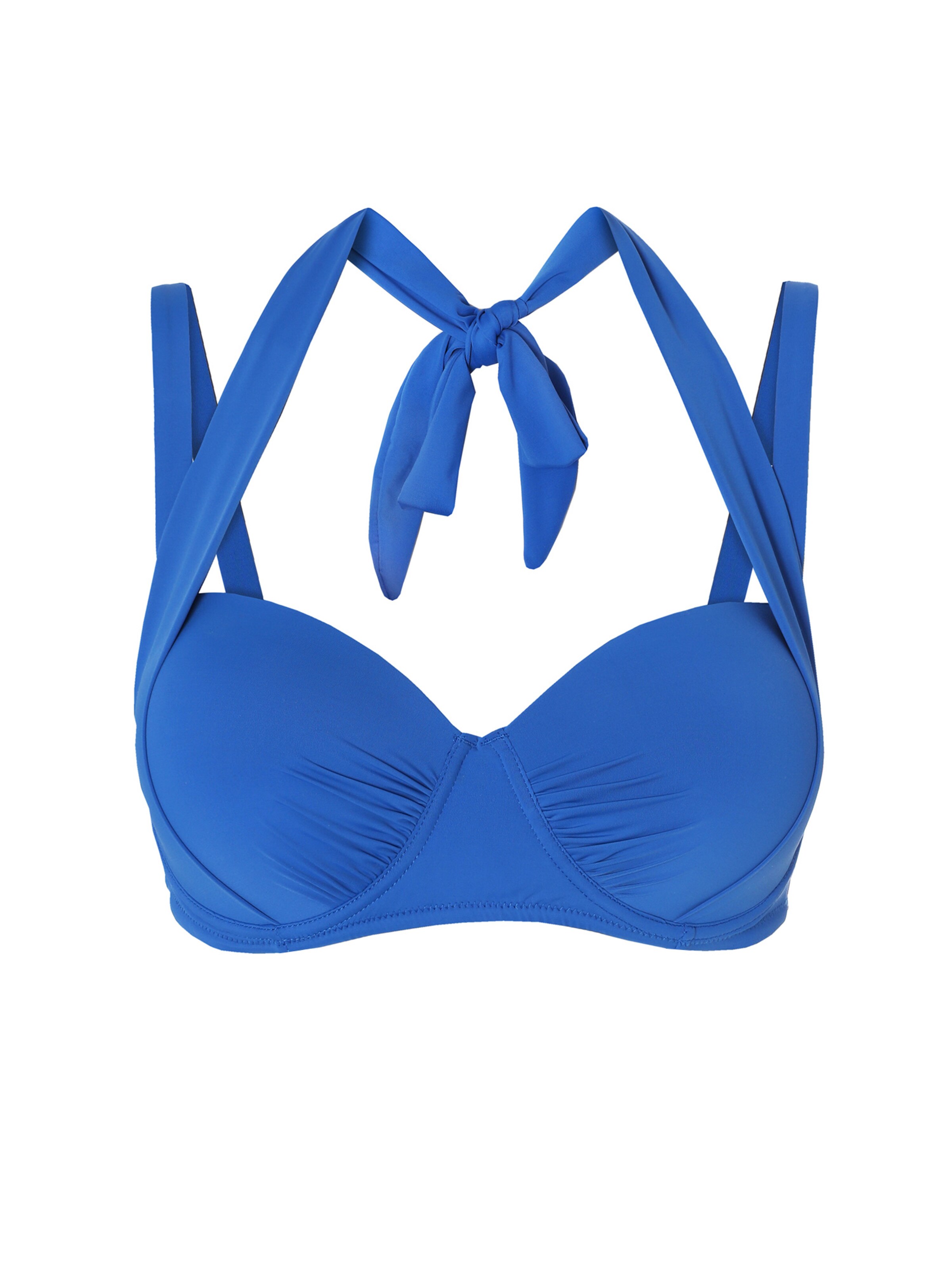 TATUUM Balkonetové Bikinový top - Modrá: predná strana