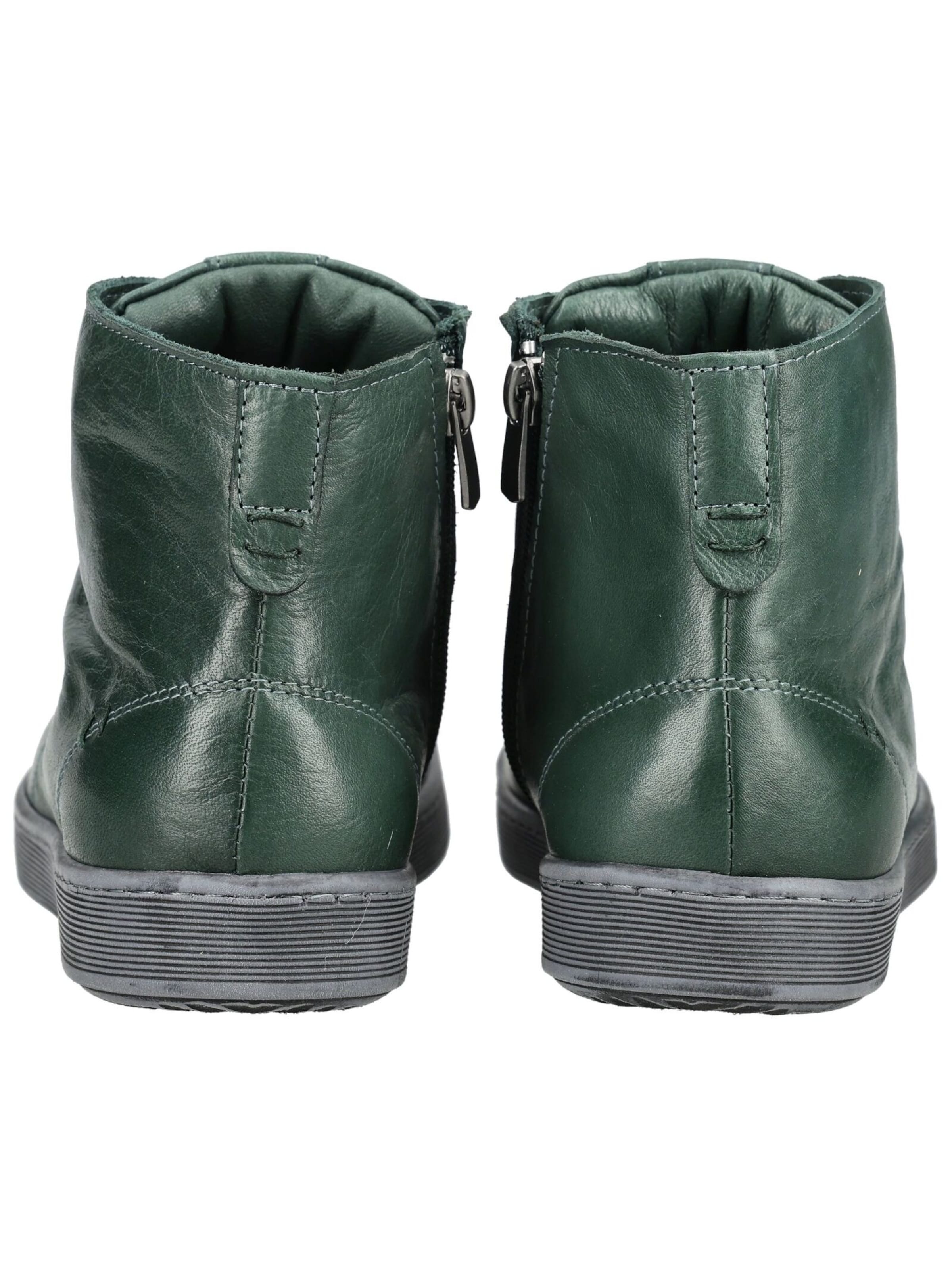ANDREA CONTI Lace-up bootie in Green