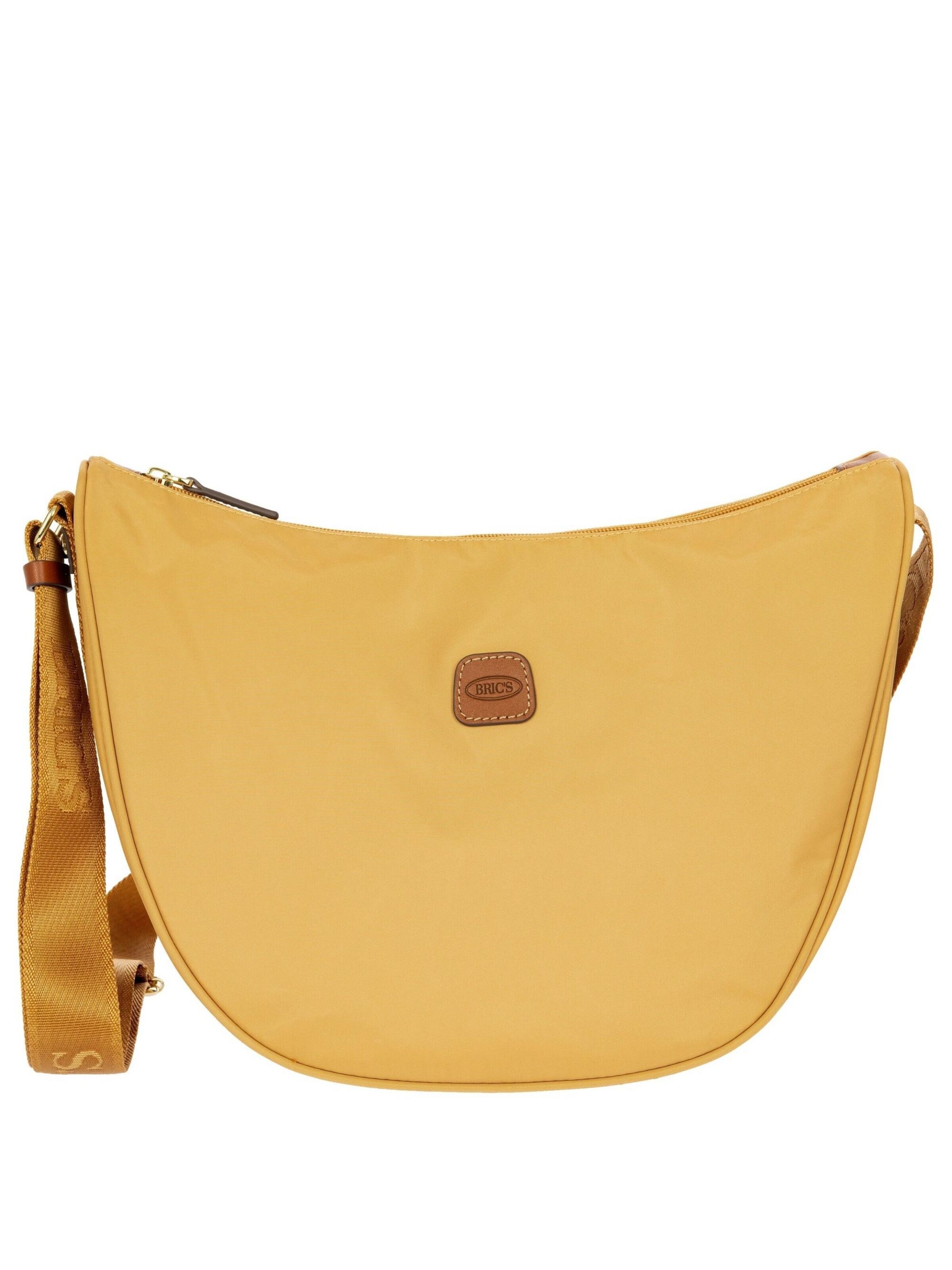 Bric's Crossbody Bag 'X-Bag' in Yellow: front