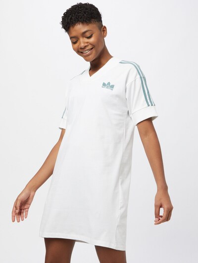 Rochie ADIDAS ORIGINALS pe albastru pastel / alb, Vizualizare model