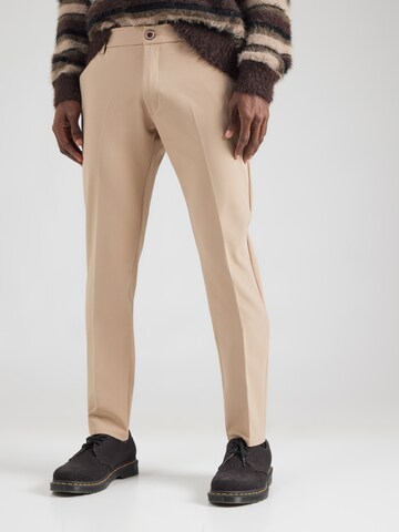 Cars Jeans Slim fit Pleated Pants 'DAXTON' in Beige: front