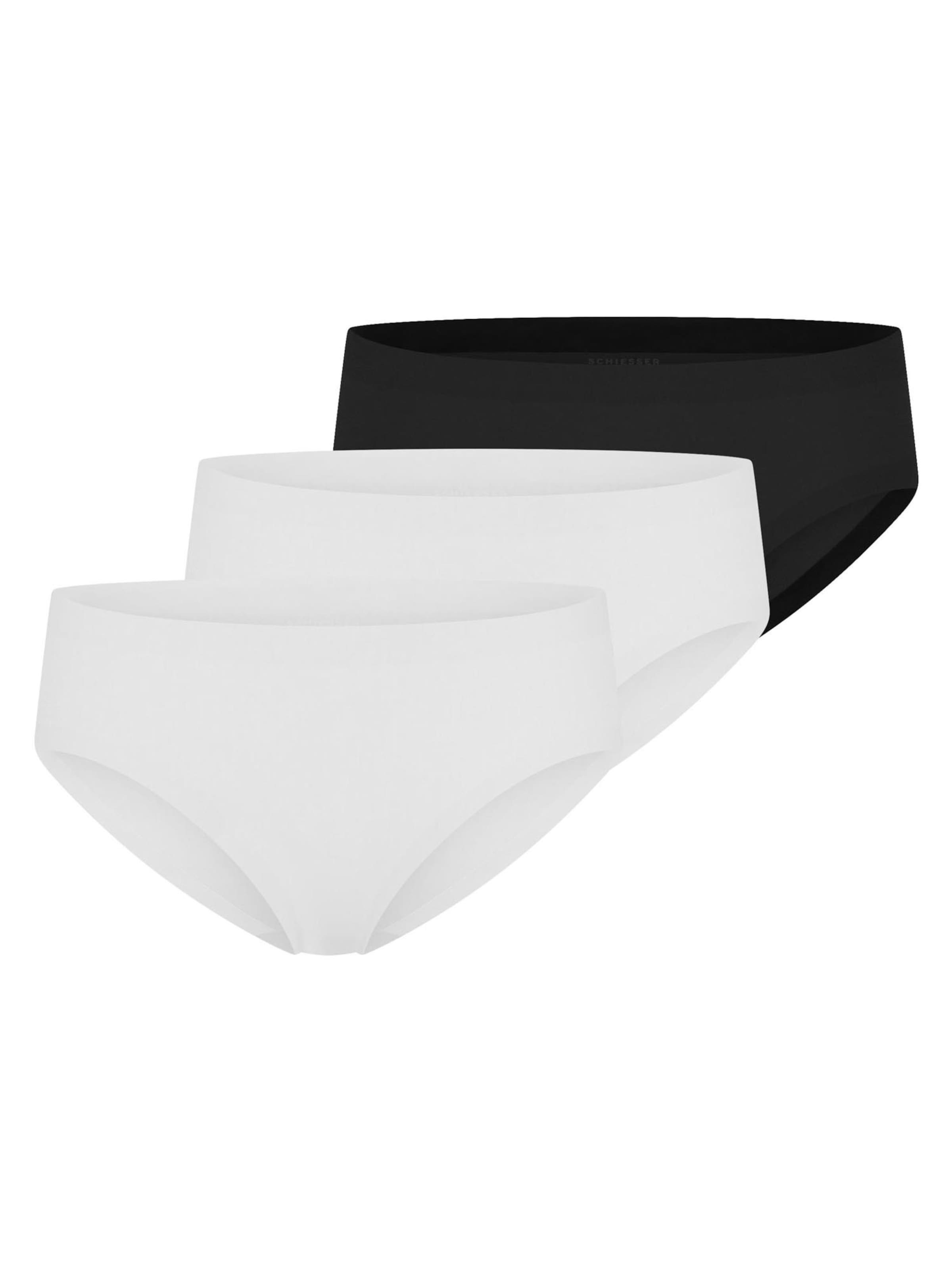 SCHIESSER Panty 'Invisible Cotton' in Silver: front