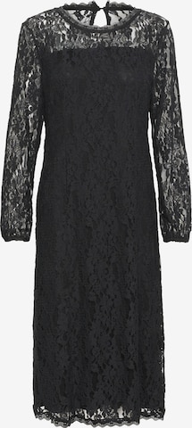 Robe 'Kit' Cream en noir : devant