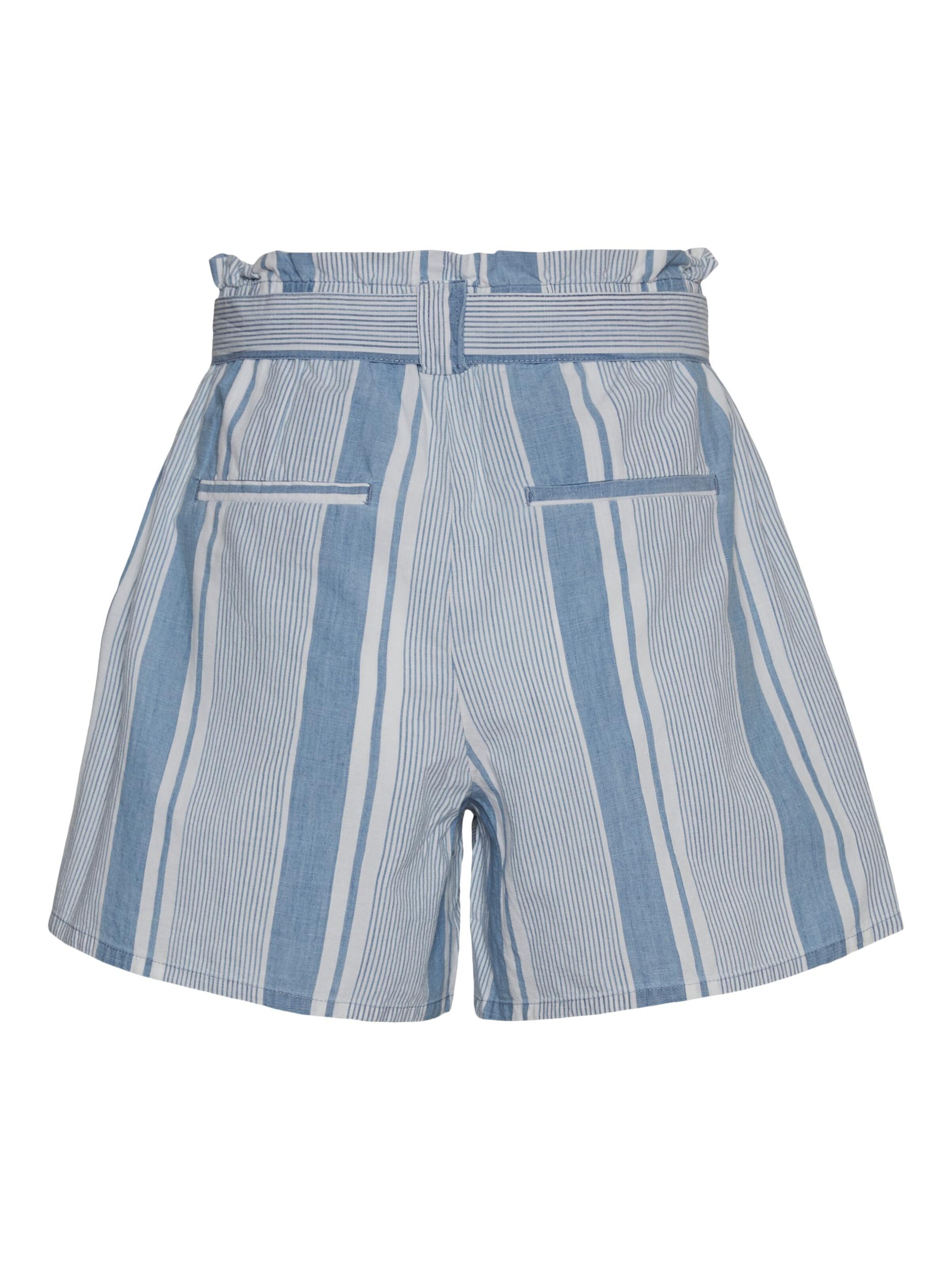 Frauen Große Größen VERO MODA Shorts 'Akela' in Rauchblau - YV82021 Frauen Große Größen VERO MODA Shorts 'Akela' in Rauchblau - YV82021