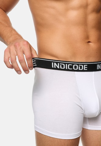 INDICODE JEANS Boxer shorts ' Milano ' in White