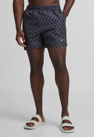 Karl Kani Plavky 'KM251-041-1 Signature Monogram Aop' - Modrá