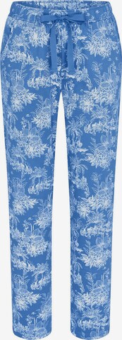 TRIUMPH Pyjamahose ' Red Label Mix & Match ' in Blau: Vorderseite