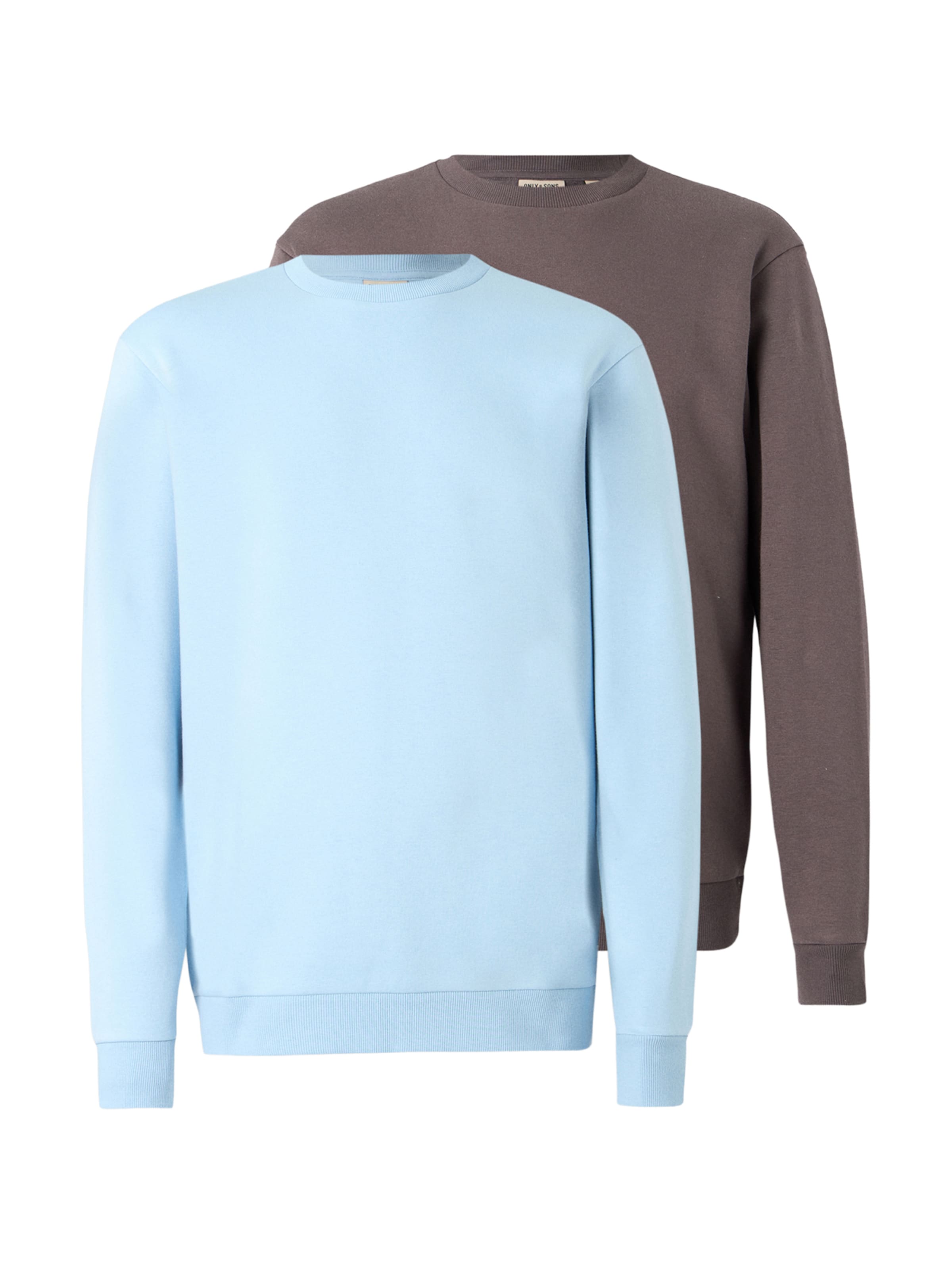Only & Sons Majica 'ONSCERES' | svetlo modra / temno rjava barva, Prikaz izdelka