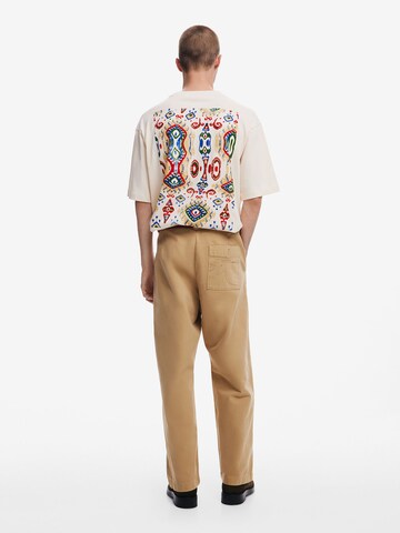 Desigual Футболка в Бежевый