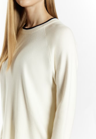 DreiMaster Klassik Sweater 'Baradello' in White