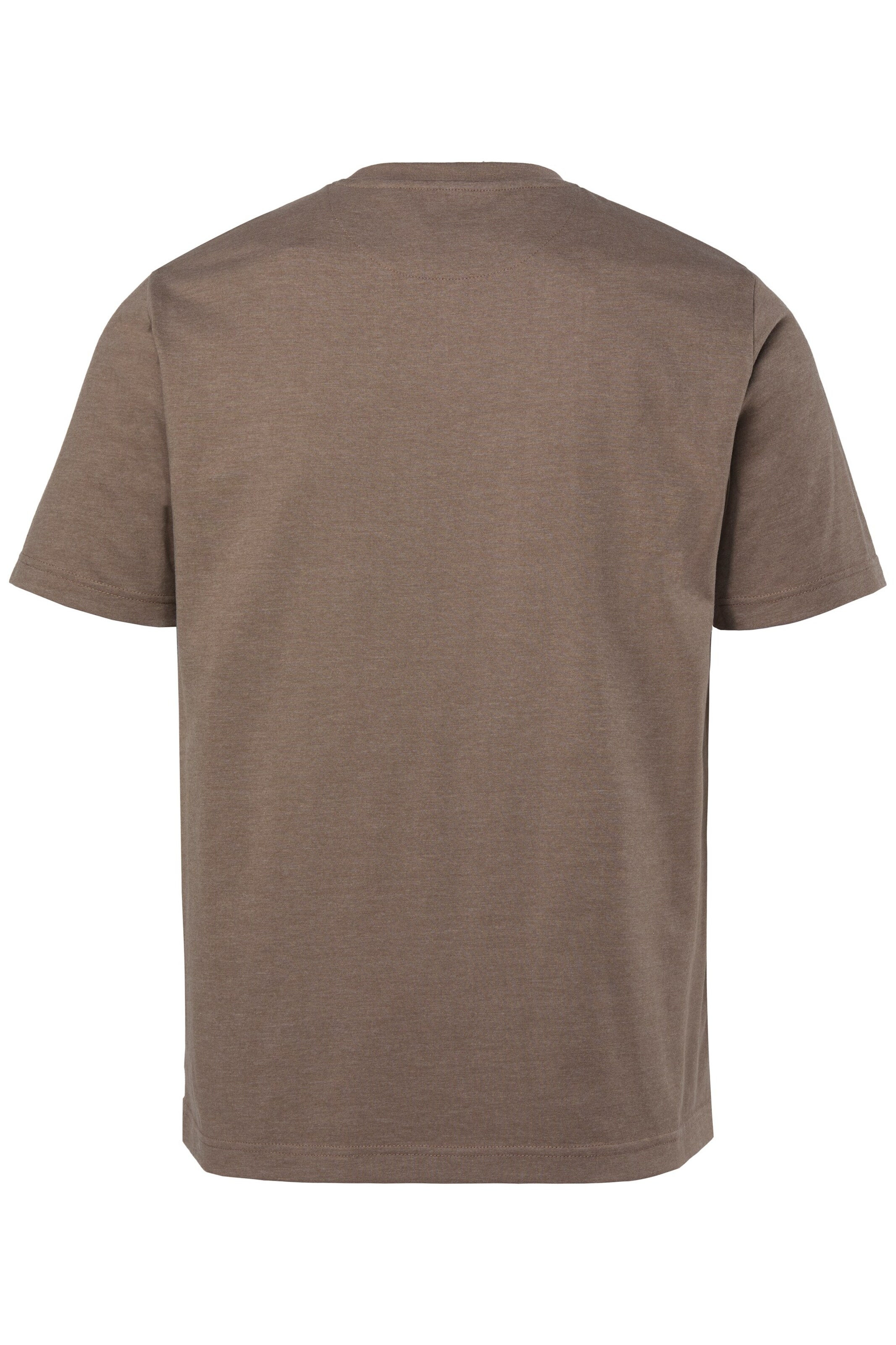 Men Plus Shirt in Brown