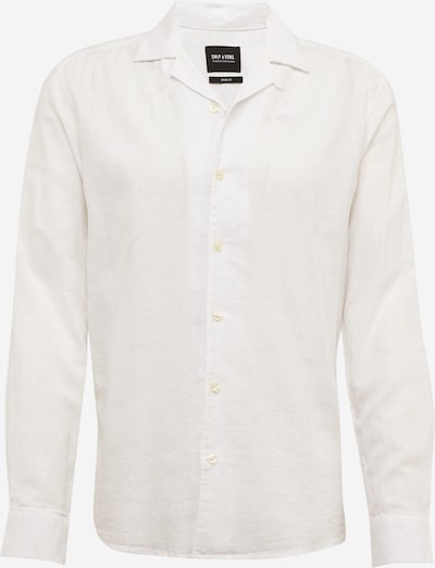 Only & Sons Button Up Shirt 'CAIDEN' in White, Item view