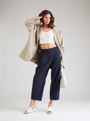 elvine Loose fit Pleat-Front Pants 'Sandi' in Blue