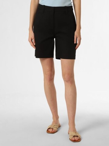 Marc O'Polo Regular Shorts in Schwarz: Vorderseite