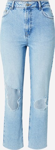 NA-KD Regular Jeans in Blau: predná strana