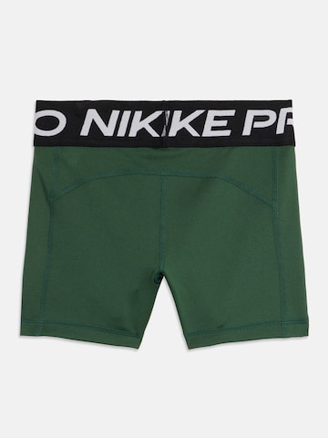 NIKE Skinny Sports trousers 'Pro' in Green