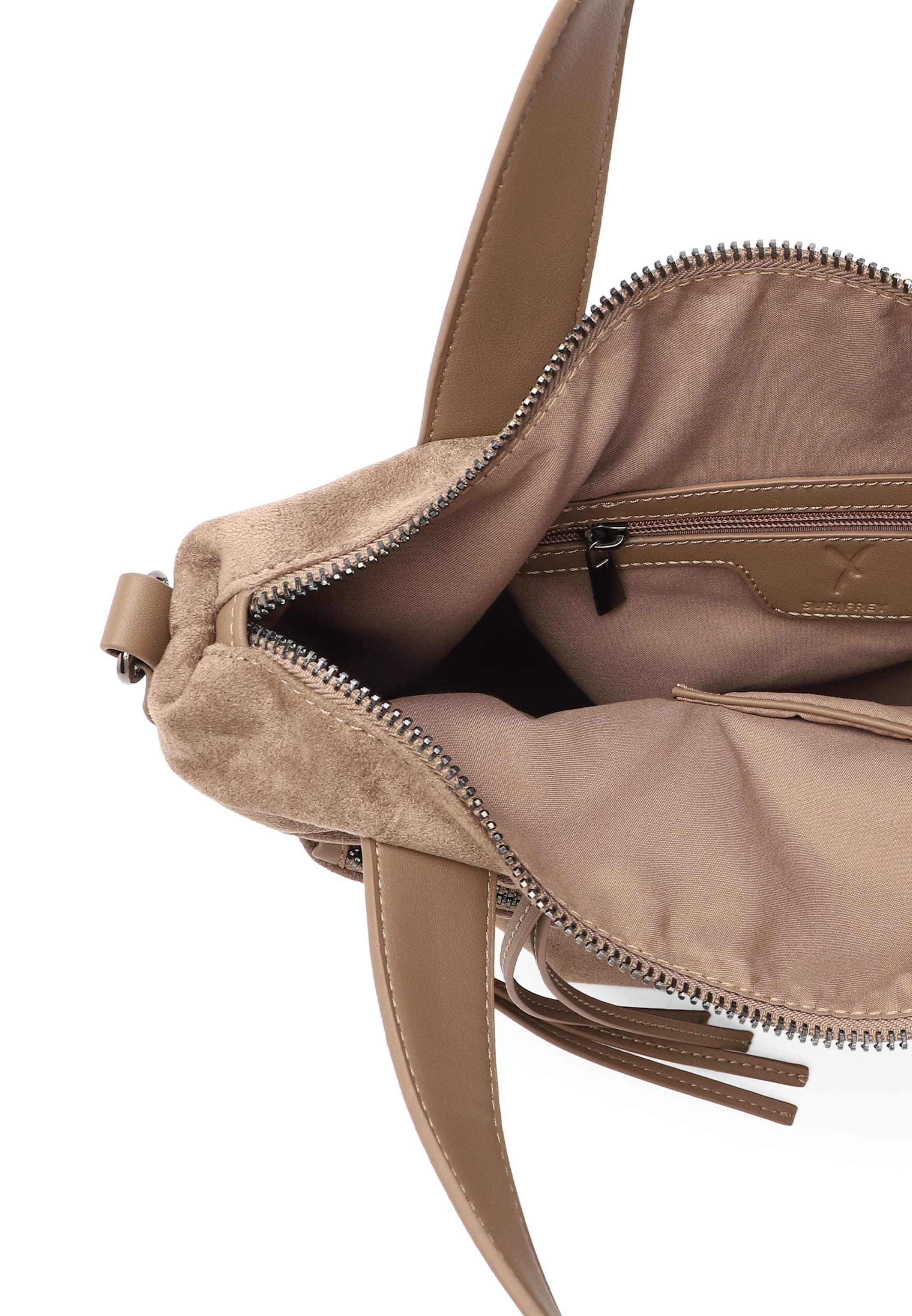 Poche ventrale 'Celly' Suri Frey en beige