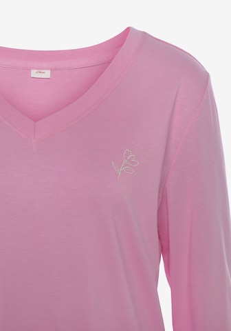 T-shirt s.Oliver en rose