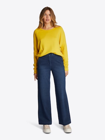 Rich & Royal - Sweatshirt em amarelo