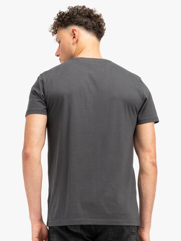 LONSDALE Футболка 'ORIGINAL' в Серый