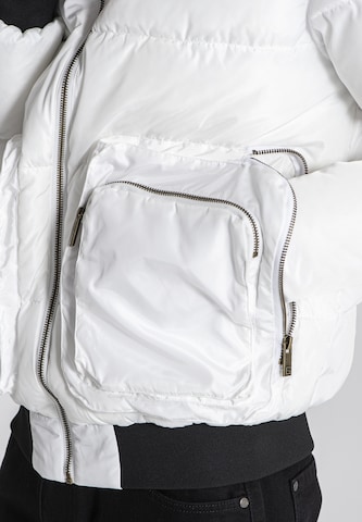 Gianni Kavanagh Winterjacke 'Utility' in Weiß