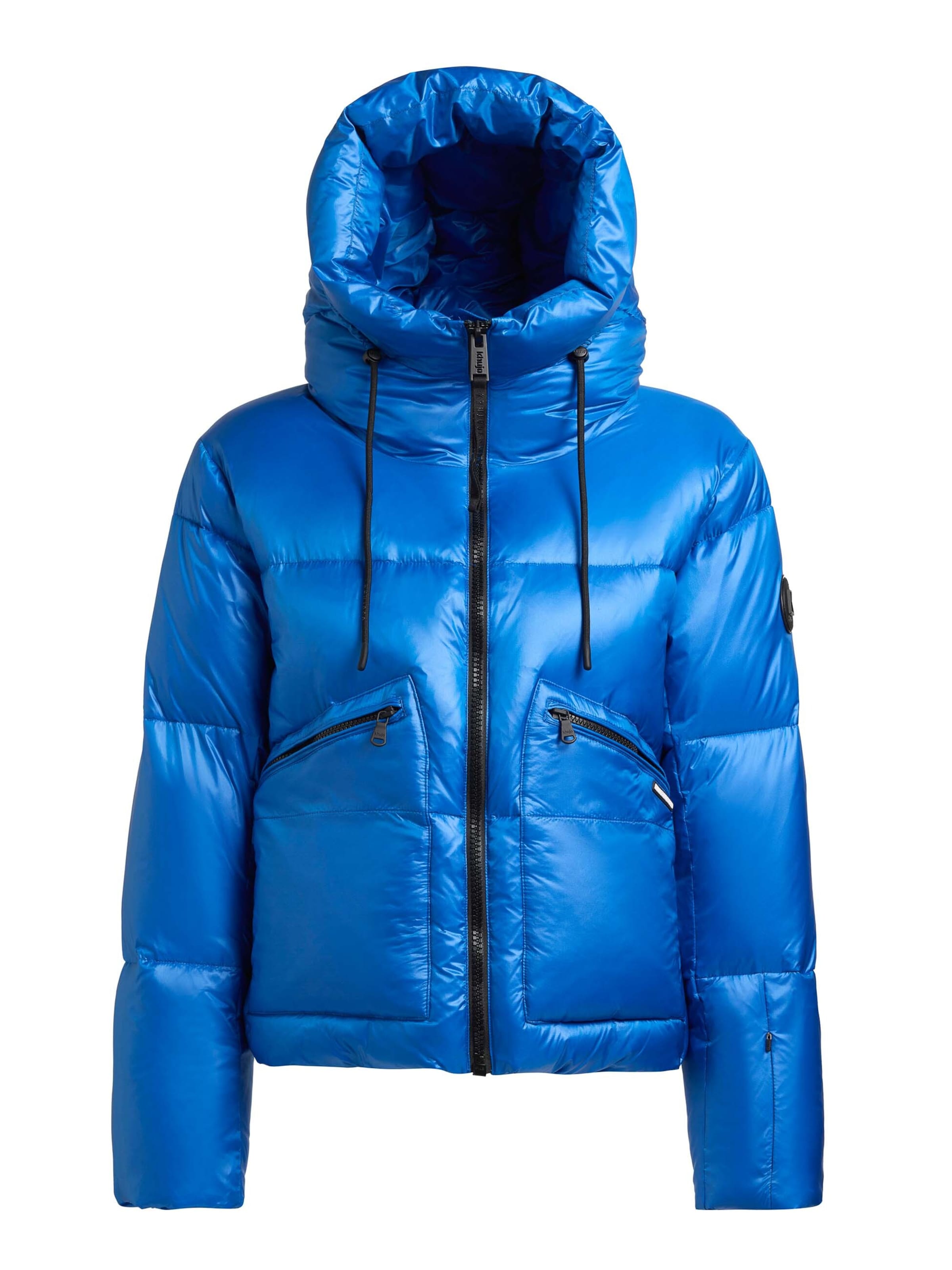 khujo Winterjacke 'Luna' in Blau: Vorderseite