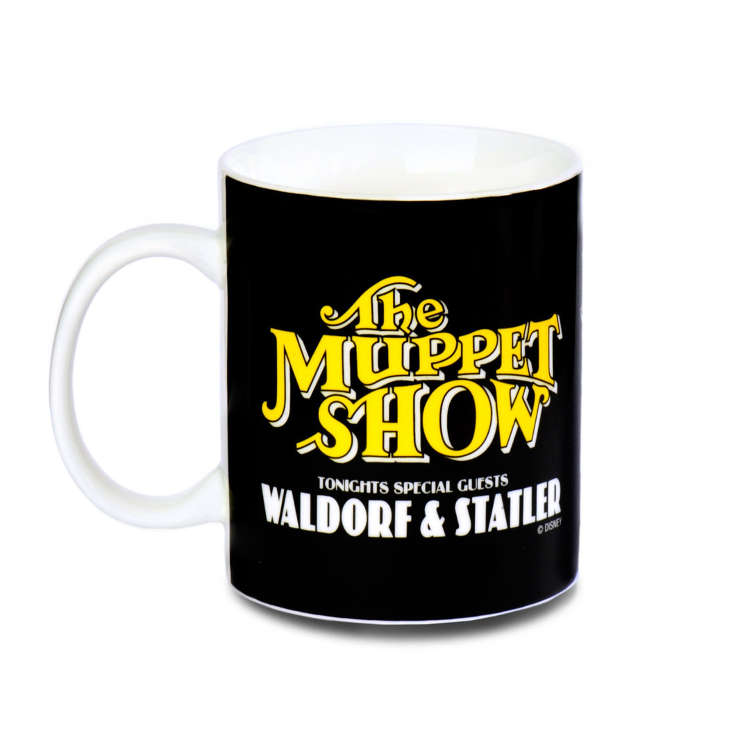 LOGOSHIRT Tasse 'Waldorf und Statler' in Schwarz
