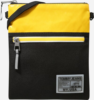 Tommy Jeans Schoudertas 'College' in de kleur Geel / Zwart, Productweergave