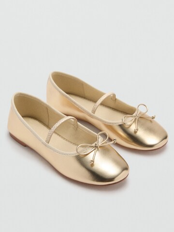 MANGO KIDS Ballerina 'Gigi' in Gold