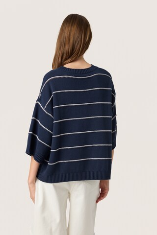 Pull-over oversize 'Rava Romy ' SOAKED IN LUXURY en bleu