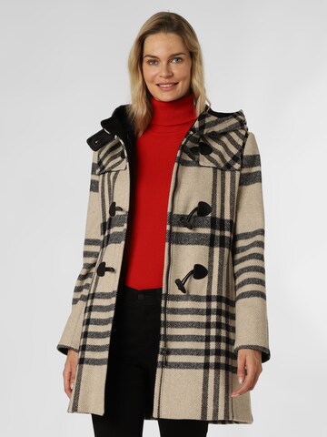 GIL BRET Between-Seasons Coat in Beige: front