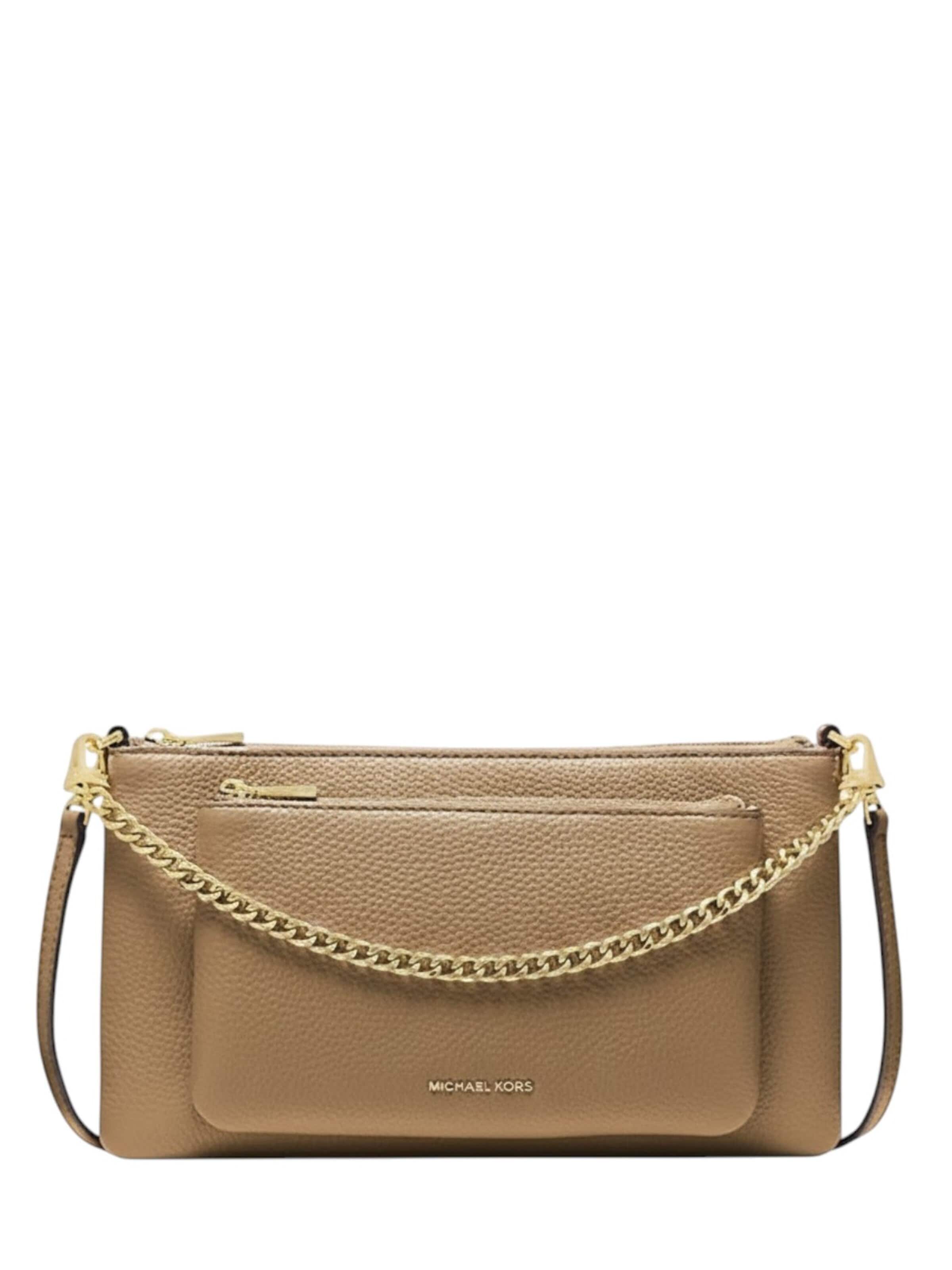 Michael Kors Crossbody Bag in Beige: front