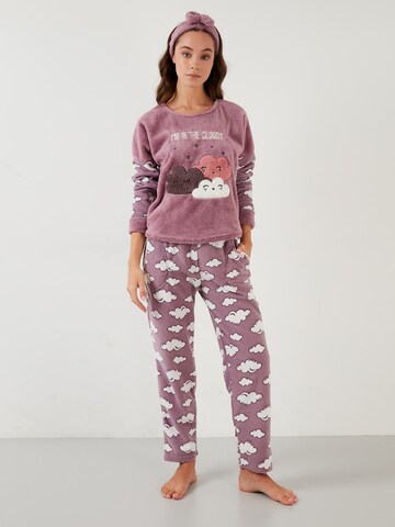 LELA Pajama 'Lela' in Purple