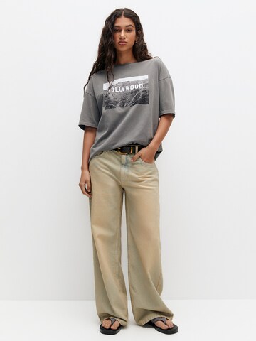 T-shirt Pull&Bear en gris