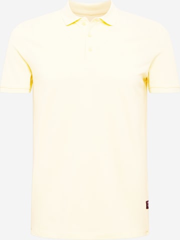 T-Shirt TOM TAILOR DENIM en jaune : devant