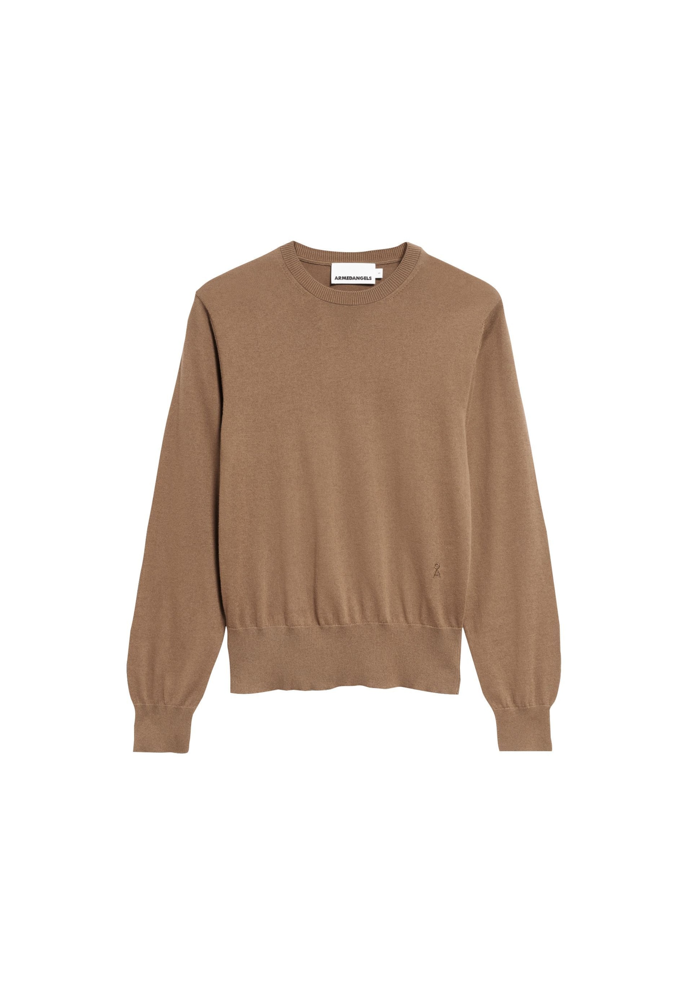 ARMEDANGELS Sweater in Brown: front