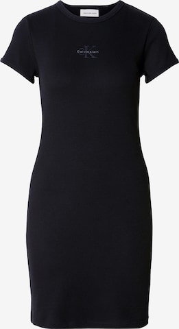 Calvin Klein Jeans Платье в Черный: спереди