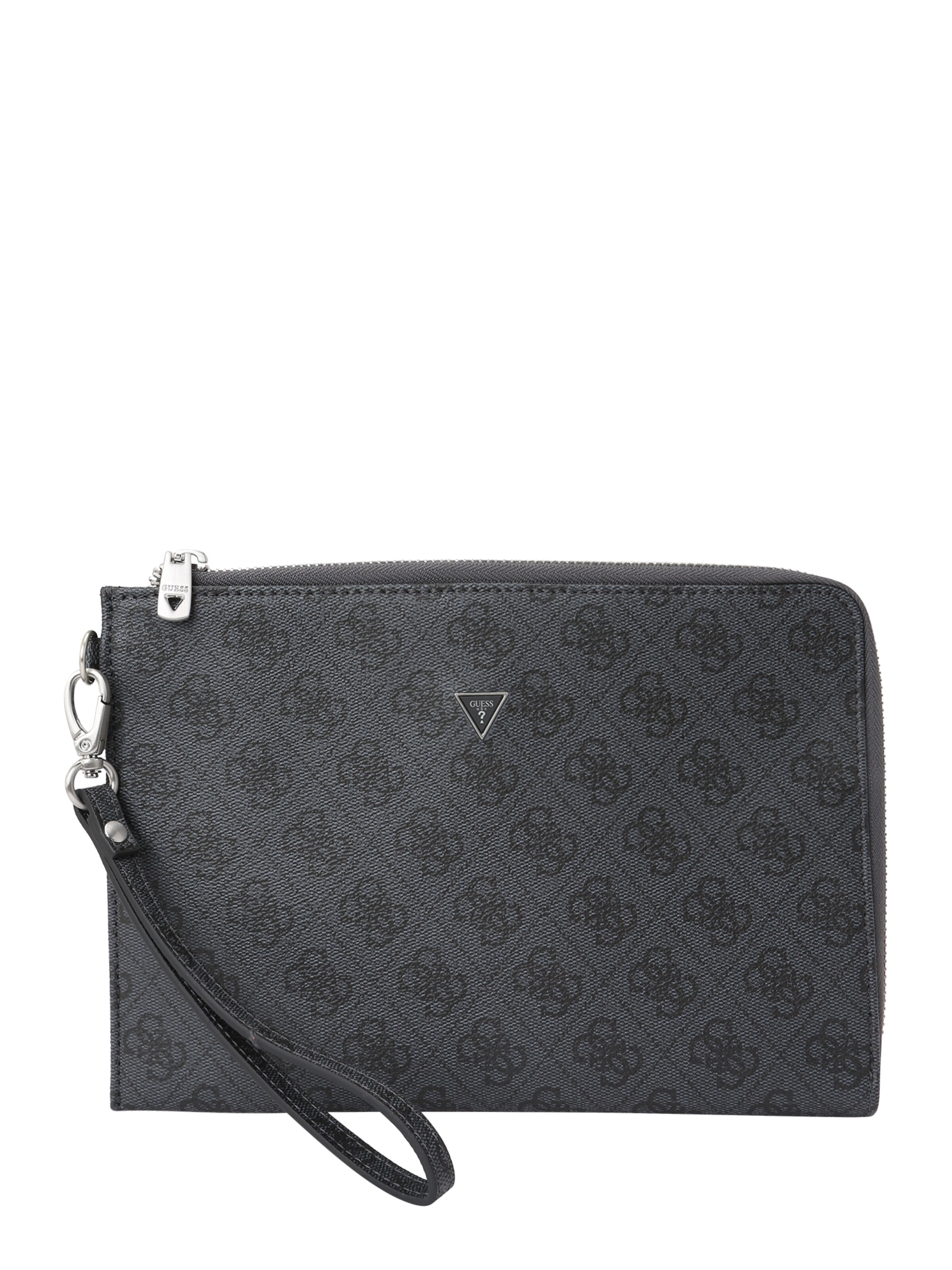 GUESS Wallet 'Milano' in Black: front